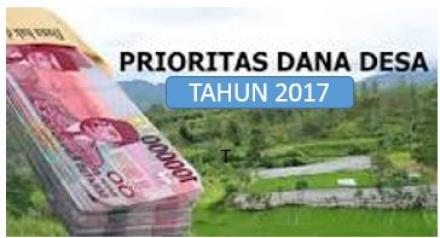 Permendes Penetapan Prioritas Penggunaan Dana Desa 2017